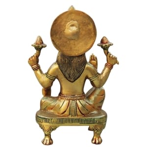 Brass Showpiece Laxmi Ji Statue  - 5*3.5*9.5 Inch (BS1285 L)