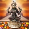 Brass Showpiece Laxmi Ji Statue - decorative home accent