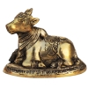 Brass Showpiece Nandi Statue - decorative brass statue