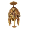 Brass Showpiece Sai Baba umbrella statue brass material
