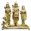 Brass Showpiece Ram Darbar God Idol Statue 7 inch