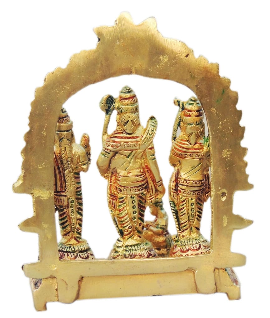 Brass Showpiece Ram Dharbar statue, decorative home accent