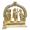 Brass Ram Darbar Idol Statue - decorative home accent