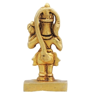 Brass Hanuman Ji God Idol Statue 1.6 Inch Width 3.2 Inch Height