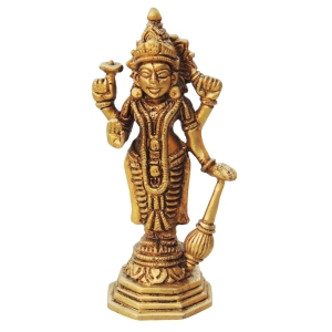 Brass Showpiece Vishnu Statue - decorative brass item