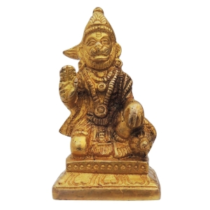 Brass Showpiece Hanuman Ji Statue in brass