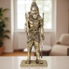 Brass Showpiece Parshuram Ji God Idol Statue - brass