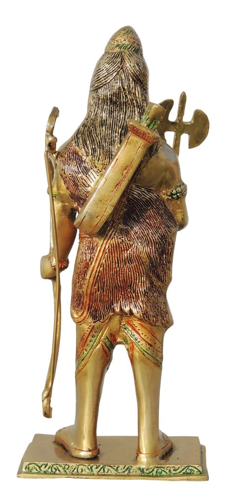 Brass Showpiece Parshuram Ji God Idol Statue 6 Inch