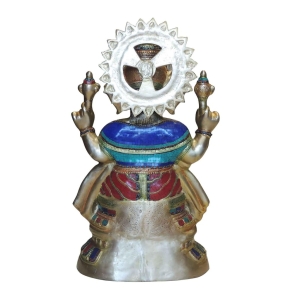 Brass Ganesh Ji statue idol - 20*14*35 Inch (BS1348 G)