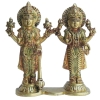 Brass Showpiece Vishnu Laxmi ji Idol - Brass decor