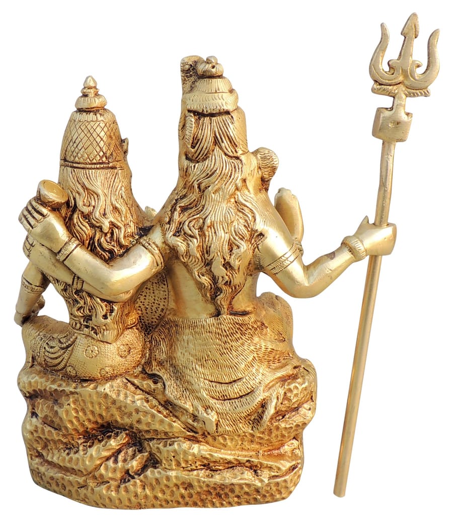 Brass Showpiece Shiv Parivar God Idol Statue decorative