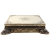 Brass Showpiece Chowki Stool for God Idol