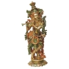 Brass Showpiece Krishna Statue - 9*7.5*25.5 Inch (BS1379 K)