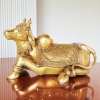 Brass Showpiece Nandi God Idol Statue - decorative statue