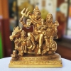 Brass Showpiece Shiv Parivar God Idol Statue decorative