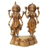Brass Showpiece Vishnu Ji God Idol Statue 9.5 Inch