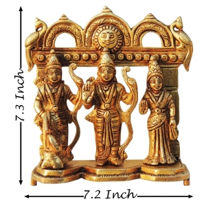 Brass Showpiece Ram Darbar statue decorative home decor