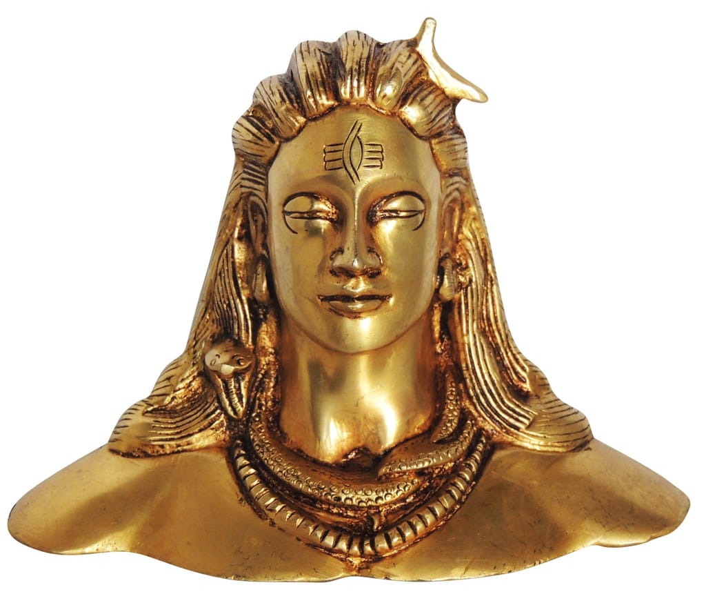Brass Showpiece Aadiyogi God Idol Statue - decorative statue