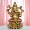 Brass Showpiece Ganesh Ji God Idol Statue - 4*3.5*5.5 Inch (BS1411 G)