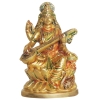 Brass Showpiece Saraswati God Idol Statue - Brass
