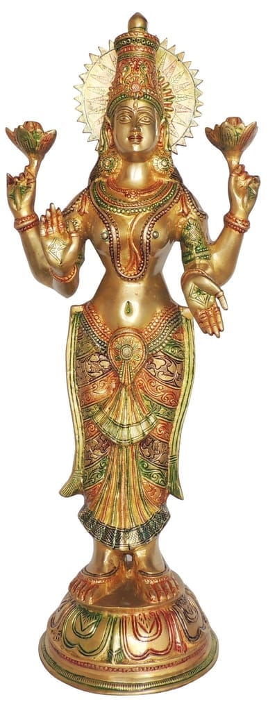 Brass Showpiece Laxmi Ji God Idol Statue decorative item