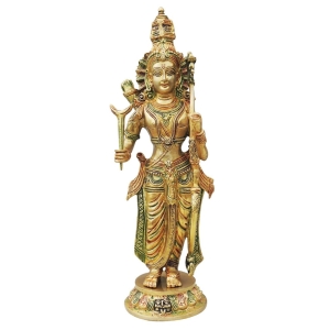 Brass Showpiece Laxman ji Idol statue brass material