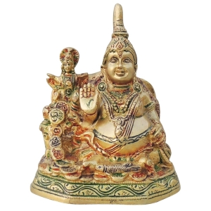 Brass Showpiece Kuber Ji God Idol Statue decorative item