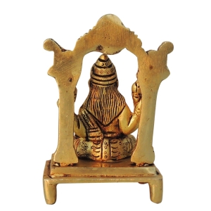 Brass Showpiece Laxmi Ji God Idol Statue - 3*2.2*4.5 Inch (BS1441 L)