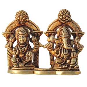Brass Showpiece Ganesh Ji God Idol Statue - 4*1.5*2.6 Inch (BS1452 C)