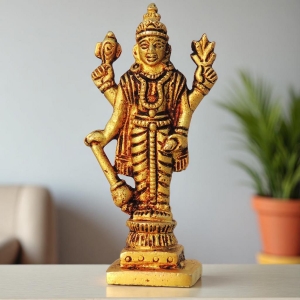 Brass Showpiece Vishnu Ji Idol statue decorative item