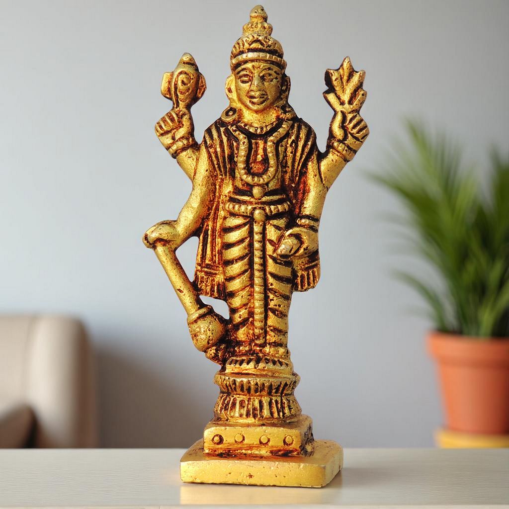 Brass Showpiece Vishnu Ji Idol statue decorative item
