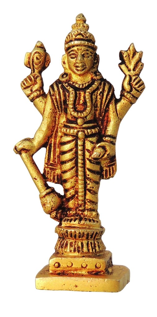 Brass Showpiece Vishnu Ji Idol statue decorative item