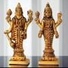 Brass Showpiece Vishnu & Laxmi Pair God Idol statue