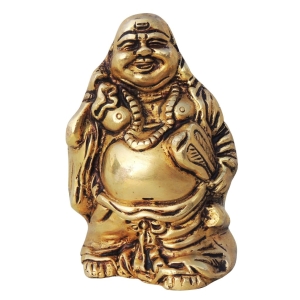 Brass Showpiece Laughing Buddha God Idol Statue decorative item
