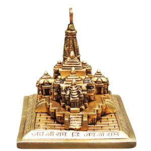 Brass Showpiece Ayodhya Ram Mandir, Temple - 5*4*4 Inch (BS1466 B)