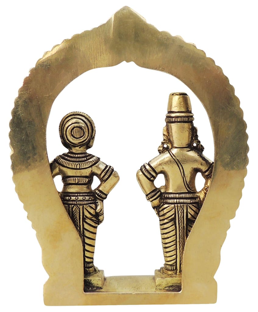 Brass Showpiece Rukmini Vitthal God Idol Statue decorative