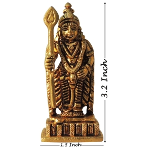 Brass Showpiece Kartikeya God Idol Statue decorative item
