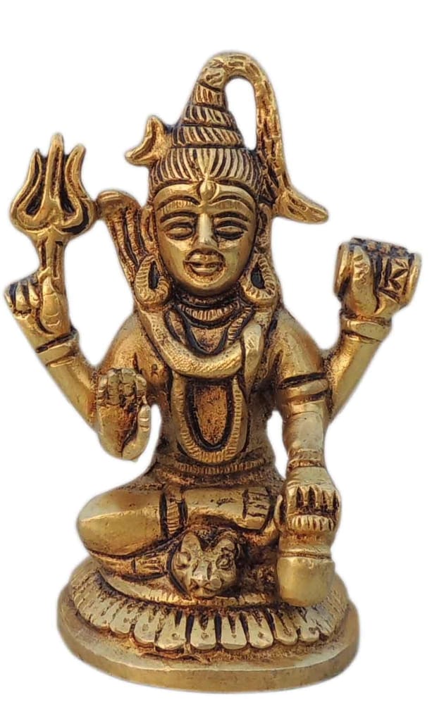 Brass Showpiece Shiv Ji God Idol Statue decorative item