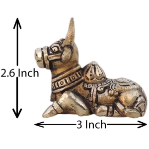 Brass Showpiece Nandi God Idol Statue decorative item