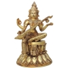 Brass Showpiece Saraswati Ji God Idol Statue - Brass