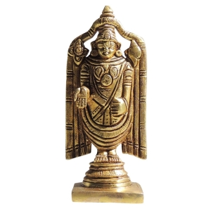 Brass Tirupati Bala Ji God Idol Statue - 2.5 x 2 x 5.5 Inch