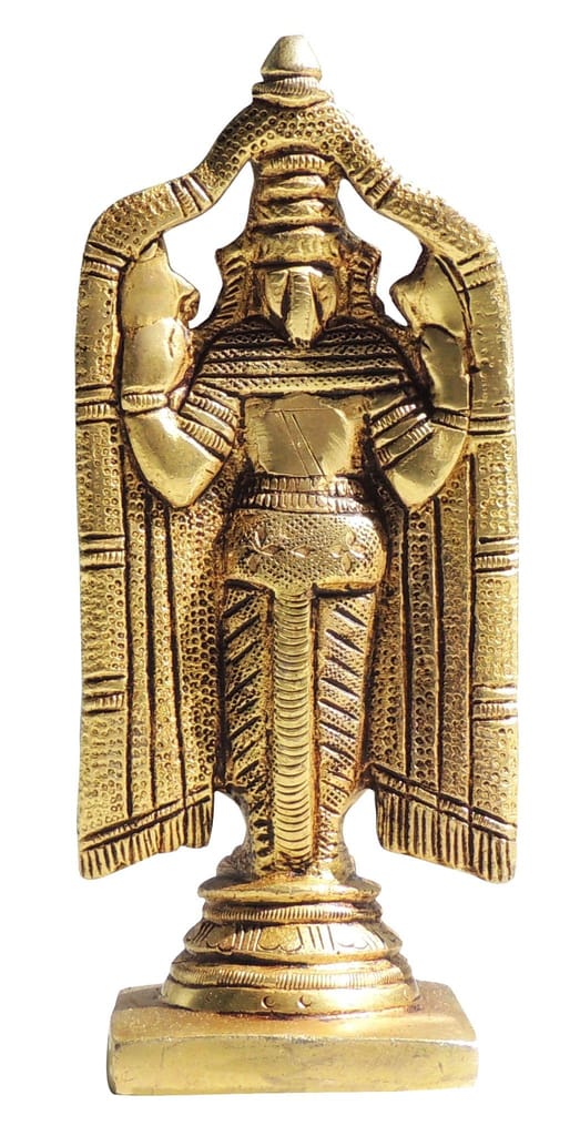 Brass Showpiece Tirupati Bala Ji God Idol Statue 2.5 Inch