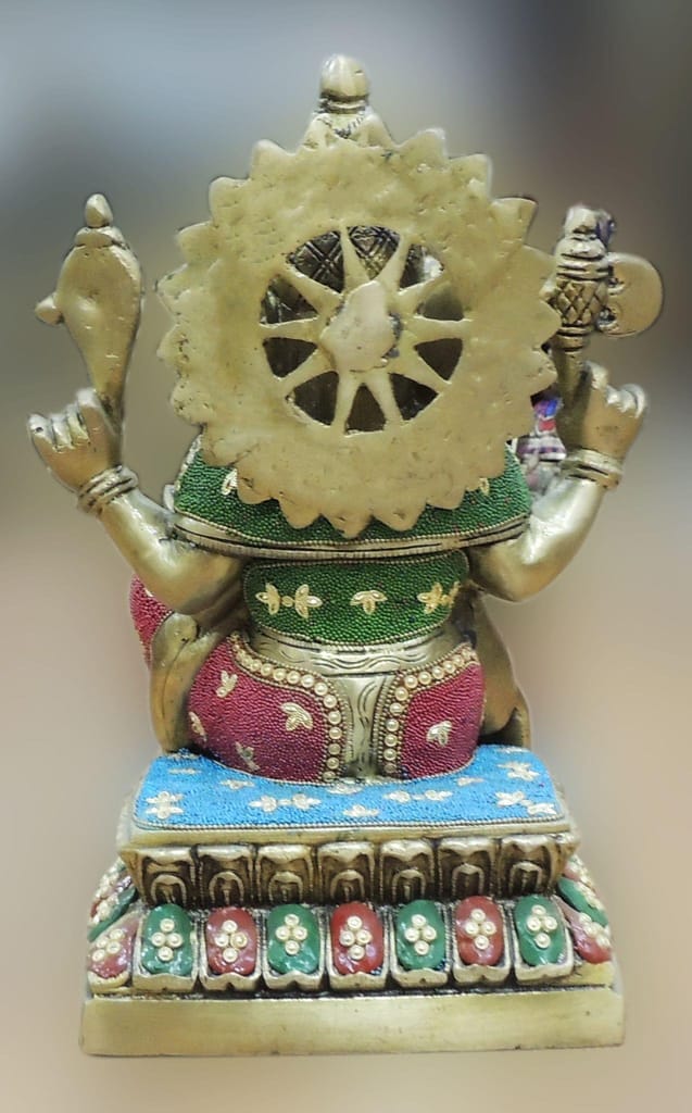 Brass Showpiece Ganesh Ji God Idol Statue decorative item