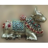 Brass Showpiece Nandi God Idol Statue - Brass material