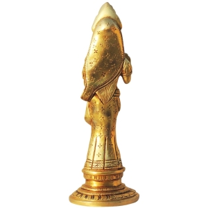 Brass Showpiece Radha Ji God Idol Statue - 3*3*9 Inch (BS1574 R)