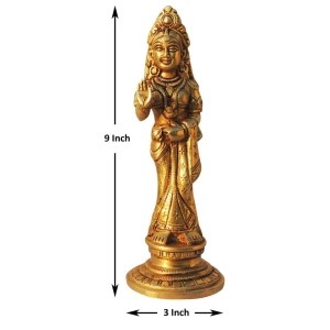 Brass Showpiece Radha Ji God Idol Statue - 3*3*9 Inch (BS1574 R)