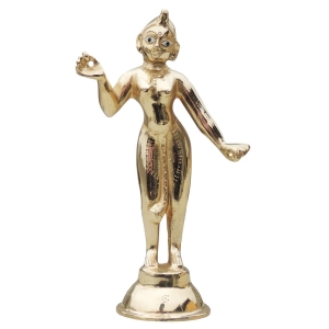 Brass Showpiece Radha Ji Jugal Jodi Statue - 2.5*2.5*8 Inch (BS1583 R)