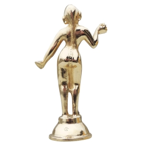 Brass Showpiece Radha Ji Jugal Jodi Statue - 2.5*2.5*8 Inch (BS1583 R)