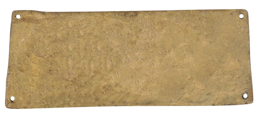 Brass Showpiece Wall Hanging God Idol Statue 7.6 inch