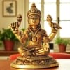 Brass Showpiece Laxmi Ji God Idol Statue - 2.6*1.6*3 Inch (BS1616 L)